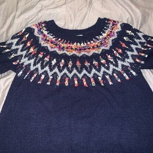 Gorgeous (and warm!) navy sweater